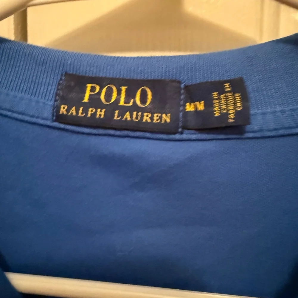 Polo by Ralph Lauren Men's Blue Polo Shirt